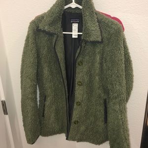 Patagonia Green Sherpa Jacket